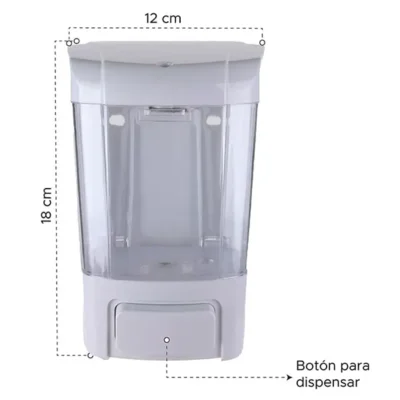 Dispensador de Jabon Transparente